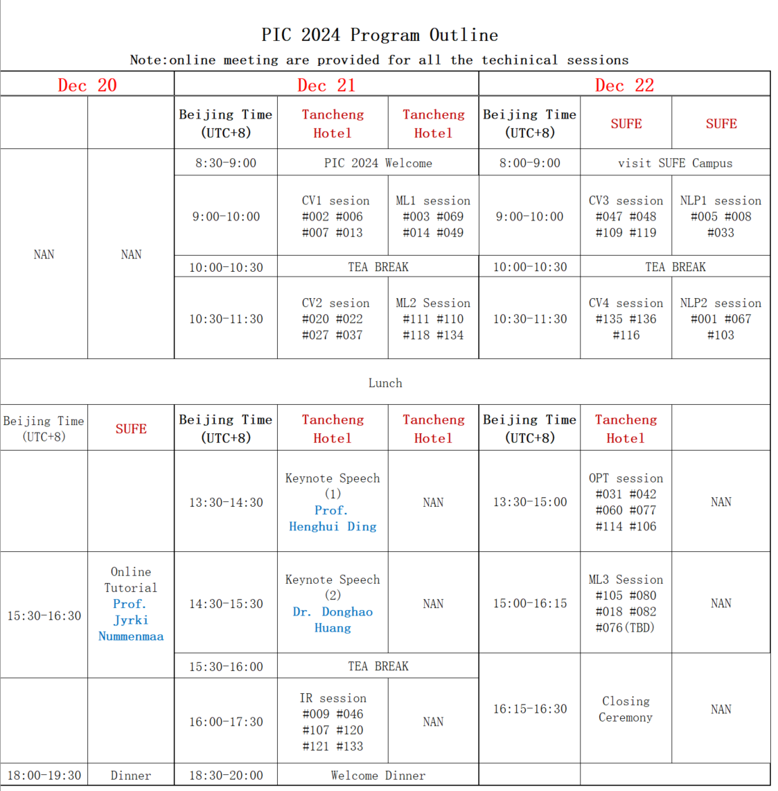 PIC 2024 Program Outline Draft